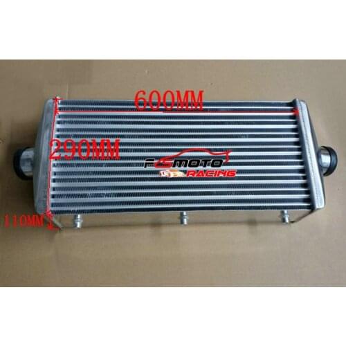 BRAND NEW Universal BAR&PLATE 600 x 290 x110mm Aluminum turbo intercooler Front Mount FMIC