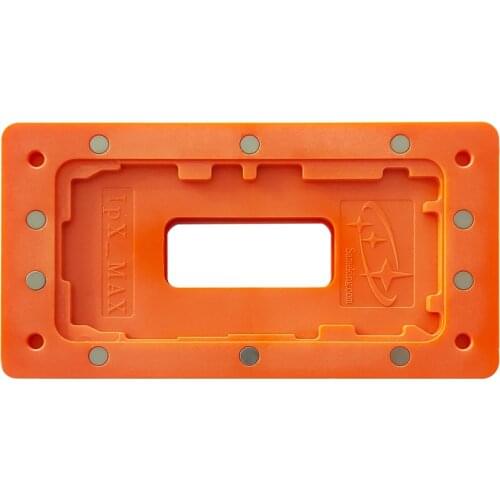 FORWARD Orange Frame Holding Mold For iPhone X XS 11 11pro MAX LCD Glass Bezel Magnetic Position Laminate Phone Repair Fixture