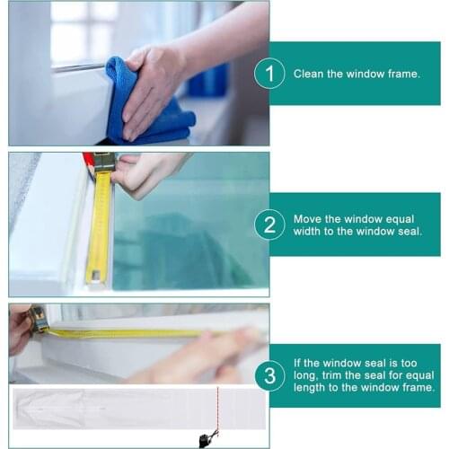Universal Window Seal For Portable Air Conditioner And Tumble Dryer Works With Every Mobile Air-Conditioning