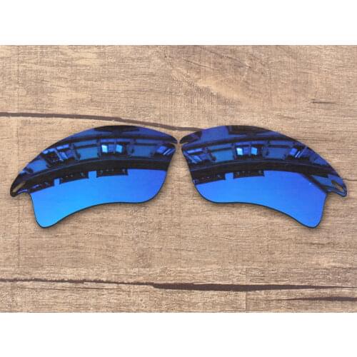 Vonxyz Grey Photochromic Polarized Replacement Lenses for-Oakley Fast Jacket XL Frame