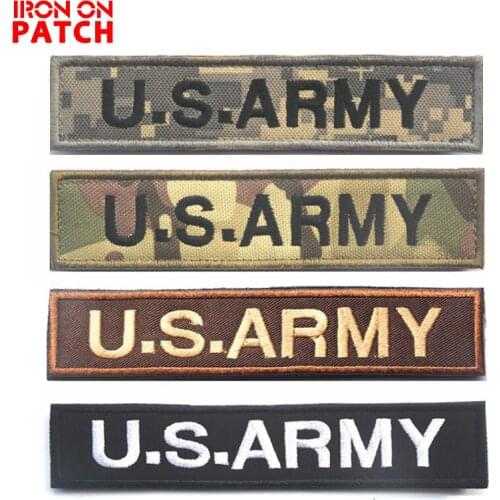 U.S.AMRY Backpack Stickers Embroidered Patches Tactical Badge Badges Fabric Armband stickers Military Drop Shipping