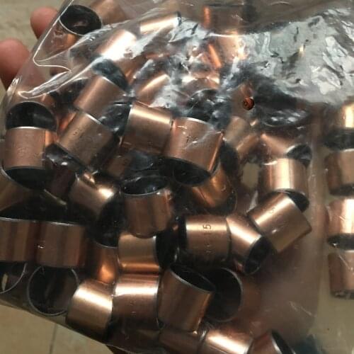 50 pieces/lot SF-1 1615 Oilless bush DU Self-lubricating bushing Sintered bush Size 16*18*15mm