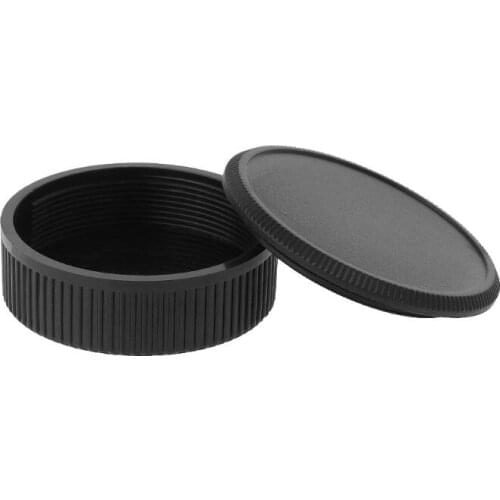 Rear Lens Cap/Body Cap Cover Screw Mount For Universal 39mm Leica M39 L39 Black Drop Shipping Support