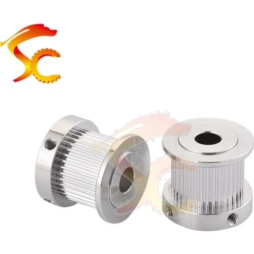 3D Printers Parts printer pulley S2M 36 teeth bore 8mm S2M 36 teeth timing pulley fit for S2M belt width 15mm