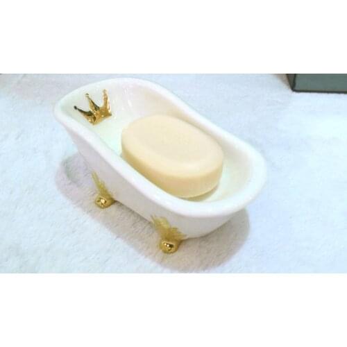 1pcs Ceramic Soap Box New Soap Tray Holder Soaps Dish Box Case Container Wash Shower Storage Stand Home Bathroom Tool