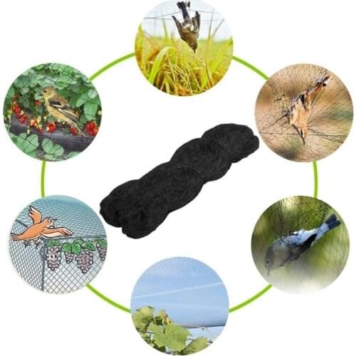 1pcs 4/6/10/16/20/30x2/3/5m Anti Bird Protect Tree Net Fruit Crop Plant Garden Pond Netting Mesh Fly Trap Orchard Anti-bird Net