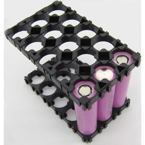 18650 lithium Holder battery Fixing Storage Bracket 3X5 4X5 Combined 18650 Combination battery buckle Splicing Bracket Module