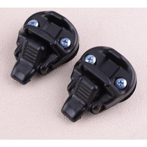 2PCS Car Door Window Slide Glass Lock Buckle Clips Hook Fit For Mitsubishi L300 Pajero Montero Mk2 1991-1999 Accessories