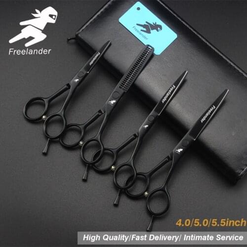 4.0/5.0/5.5"Sale Silver Japanese Hair Scissors Cheap Hairdressing Scissors Thinning Shears Hairdresser Shaver Haircut