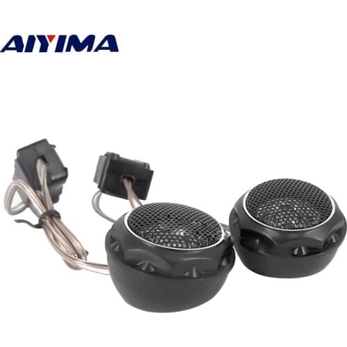 AIYIMA 2Pcs Audio Portable Speakers T280 Car Tweeter Speaker 4 Ohm 35W Loudspeaker