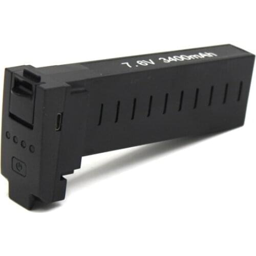 ZLL Original Upgrade 7.6V 3400mAh Battery for 5G WIFI Brushless SG906 MAX SG906 Pro2/SG906 Pro RC Quadcopter Spare Parts