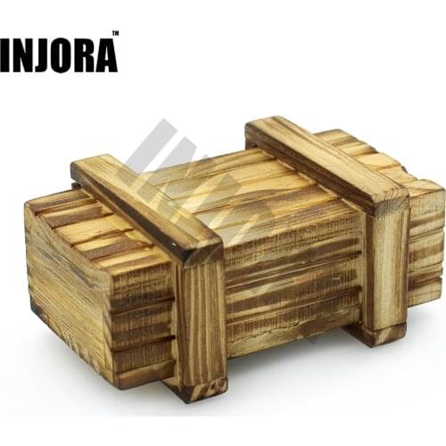 RC Rock Crawler 1:10 Decor Accessories Wooden Box for Axial SCX10 D90 D110 Tamiya CC01 Traxxas TRX-4 RC Car Truck