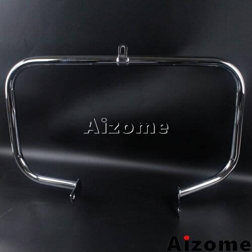 Chrome Motorcycle Highway Crash Bar For Honda Shadow Aero VT750 VT750C VT400 2004-2011 Steel Engine Guard Protector