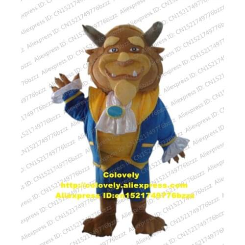 The Beauty and The Beast Mascot Costume Adult Cartoon Character Outfit Performance Costumes Annual Dinner CX011 Free Shiping