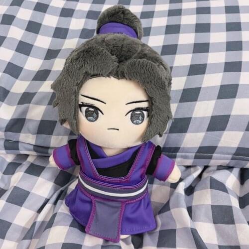Anime Grandmaster of Demonic Cultivation MDZS Jiangcheng Doll Change Clothes Cute Plush Stuffed Soft Toy 20cm Children Xmas Gift