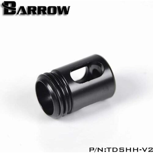 Barrow PC water cooling fitting Multi-stage Water flow Reversing Buffer,Black/Silver/White,water cooler fitting TDSHH-V2