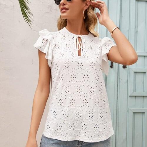 Женские рубашки с коротким рукавом LLYGE China At AliExpress