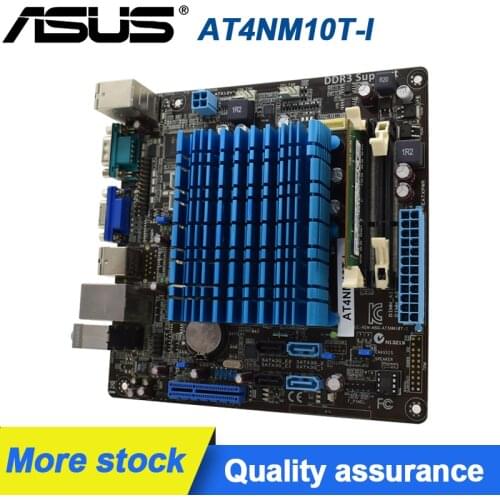 AT4NM10T-I integrated Atom D425 CPU Mini Desktop Motherboard 2GB RAM DDR3 Mini ITX PC Motherboard Kit