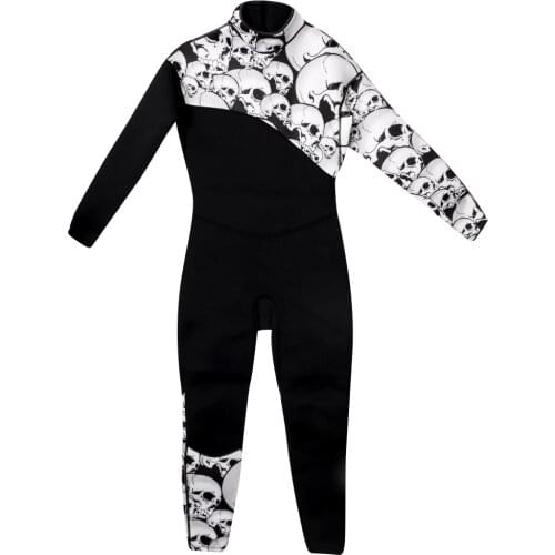 Mens Wetsuit 3mm Neoprene Full Bodysuit Surfing Scuba Diving Snorkeling Jumpsuit Spearfishing Swimming Water Sport Swimwear