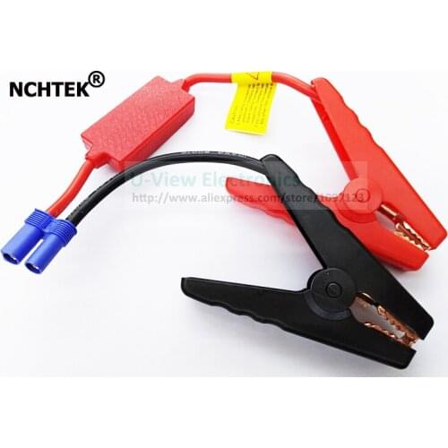 NCHTEK Multifunctional Car Emergency Start Power Clip,Car Terminal Clip-on Power Socket Adapter EC5 Cable/Free Shipping/5PCS