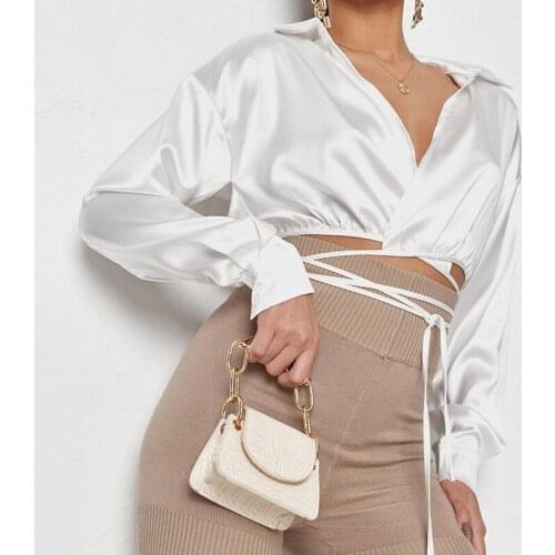 One Yona Satin Blouses