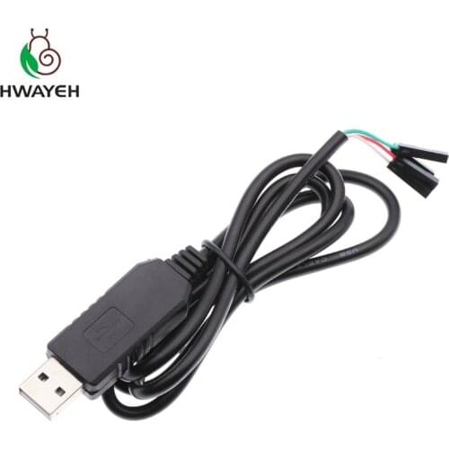 PL2303 PL2303HX USB To UART TTL Cable Module 4p 4 Pin RS232 Converter Serial Adapter Cable Module PL2303HX Converter for arduino