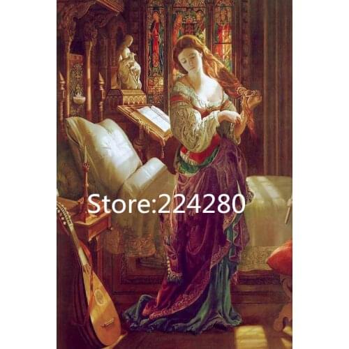 Needlework,DIY Aide 14CT Cross stitch, people sweet Classical beauty for Embroidery kits,Art Cross-Stitching handmade home decor