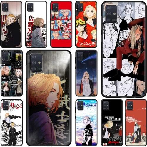 Tokyo Revengers Anime Japan Silicone Phone Case For Samsung Galaxy A52 5G A51 A71 A21s A31 A12 A41 A11 Cover Fundas
