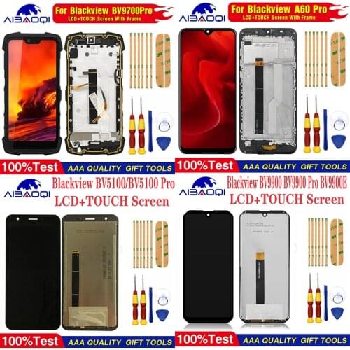 New For Blackview A60 A60 Pro Touch Screen LCD Screen LCD Display Digitizer Assembly With Frame Replacement Parts