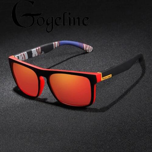 2020 Square Polarized Sunglasses Mirror Ultralight Glasses Frame Sport Sun Glasses Male UV400 Driver Shades Coating Oculos