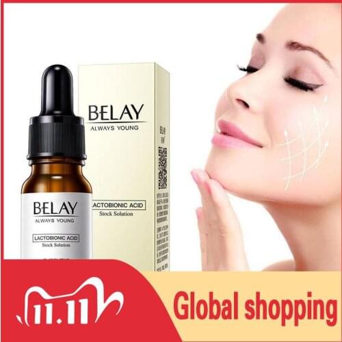 BELAY Lactobionic acid Serum Hyaluronic Acid Serum Collagen Anti-Aging Lift Firming Whitening Moisturizing Face Cream