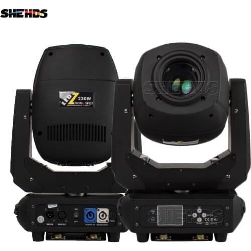 SHEHDS 230W LED Spot Moving Head Lights DMX Control With Gobo High Shine Disco Dj Bar Ball Stage Party Light