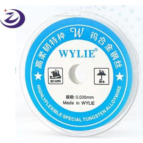 Wylie 0.035mm Highly Flexible Special Tungsten Alloy Wire Flying Line For Mobile Phone CPU Fingerprint Touch Dedicated Repair