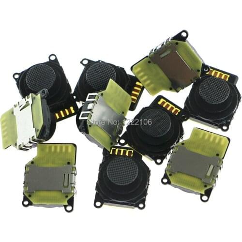 50PCS Made in China Black 3D Analog Joystick Stick Button Sensor Module for PSP 2000 PSP 2000 PSP-2000 Replacement