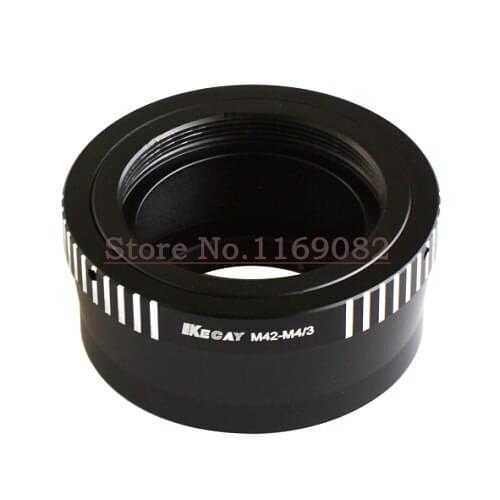 KECAY M42-M4/3 lens adapter Ring M42 Lens to for Micro 4/3 Adapter GF1 GF2 GF3 G2 G3 GH2 E-P3 P2 PL3 E-P1 / E-P2 / E-P3 / E-PL1
