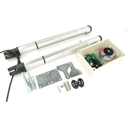 Automatic motor remote double swing gate opener total for 400kg 4 meters home swing gate