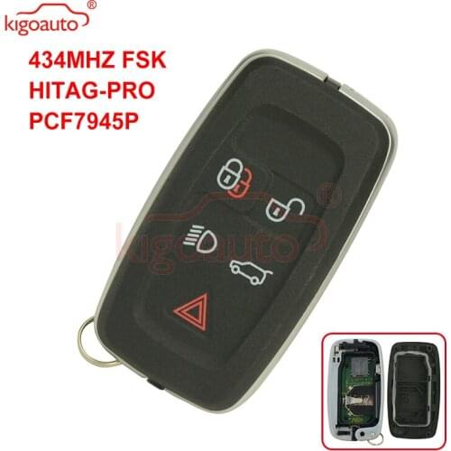 Kigoauto AH22-15K601-AD smart key 434Mhz 5 button for Landrover Range Rover Sport LR4 2010 2011 2012