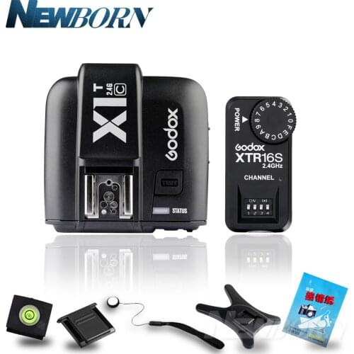 Godox X1T-C TTL 2.4G Wireless Trigger for Canon +XTR-16S Flash Receiver for V850/V860C/V850II/V860IIC/V860N/V860II-F/V850II-S