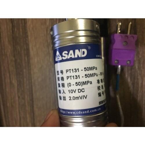 Chengdu high temperature melt pressure sensor PT131-50MPA-M14-150 / 370-E Sand