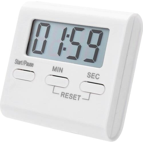 LCD Digital Kitchen Cooking Timer Mini Count-Down Up Clock Alarm Magnetic Reminder For Home Kitchen Cooking Baking Supplies