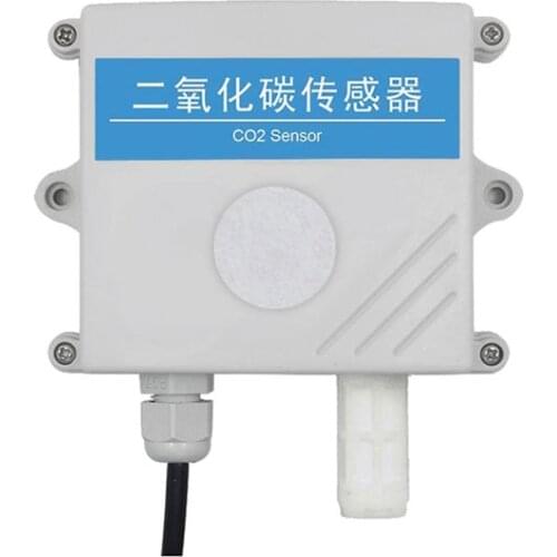 CO2 Sensor Detector CO2 Transmitter RS485 Output Analog High Precision Industrial Sensor 0-5V 0-10V 4-20ma Humidity Sensor