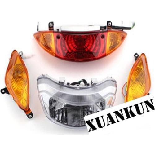 XUANKUN Motorcycle Headlight Steering Lamp Taillight Electric Friction
