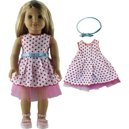 Fashion Doll Clothes Set Toy Clothing Outfit for 18" American Doll Casual Clothes Many Style for Choice X66