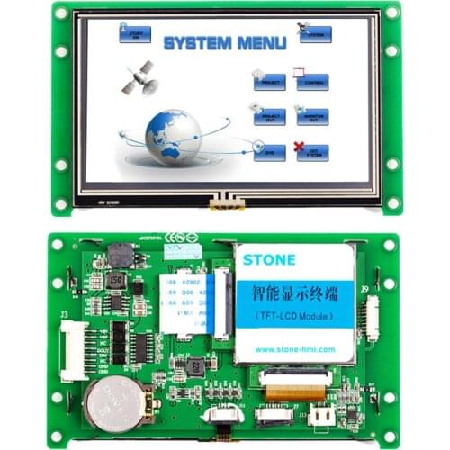Industrial Control LCD 4.3 Inch For Industrial Application