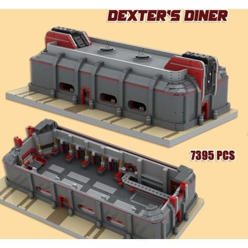 Video Games Star Series Wars MOC Building Blocks Model Dinner Collection Kid Toys Boy Creative Gift Children Toy