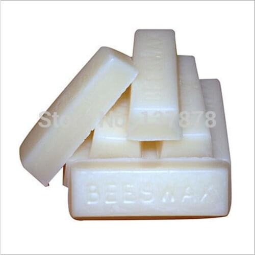 Candle grade 100% natural pure white beeswax slab 500g/bag