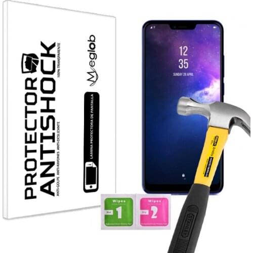 Screen protector Anti-Shock Anti-scratch Anti-Shatter compatible with Xolo ZX