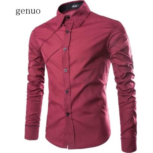 2020 New Brand Dress Shirts Mens Striped Shirt Cotton Slim Fit Chemise Long Sleeve Shirt Men Shirts Camisa Masculina XXXL