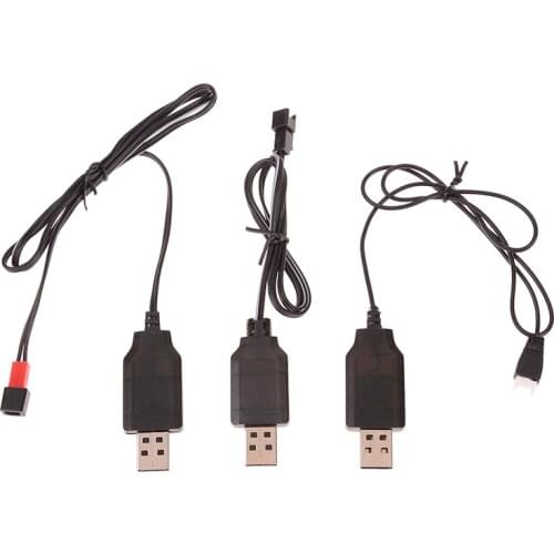 3.7V Battery Usb Charger Sm-2p Jst Xh2.45 X5 For Rc Helicopter Quadcopter Toy