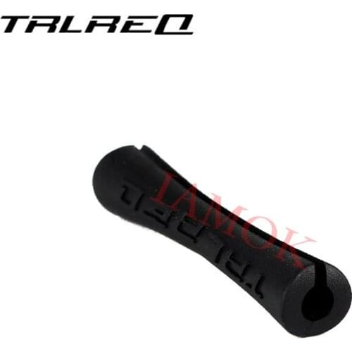 TRLREQ Mountain Bike Black/Red 3Pcs Frame Paint Protective Sleeve TPR Rubber Cable Tube Smart Cover Iamok Bicycle Parts